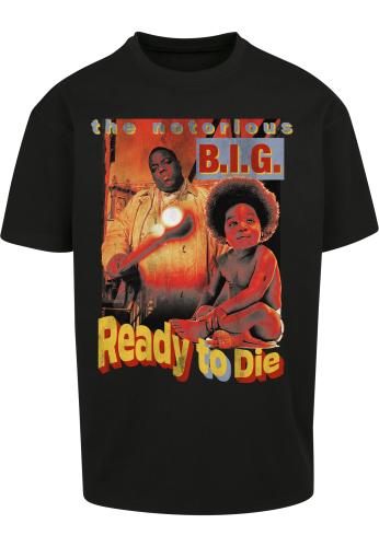 Biggie Ready To Die Oversize T-Shirt Black