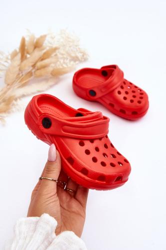 Crocs Slides Κόκκινο Percy Αφρός