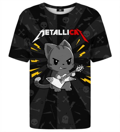 Ανδρικό t-shirt Mr. GUGU & Miss GO Metallicat
