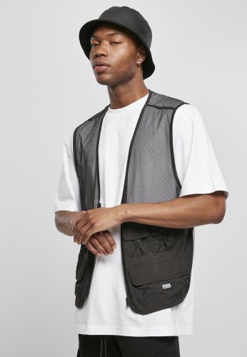 Bright pocket vest black
