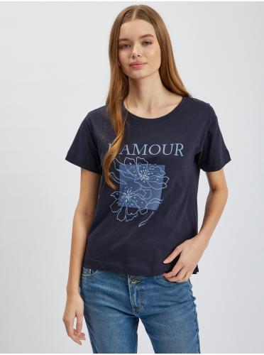 Orsay Σκούρο μπλε γυναικείο T-Shirt - Γυναικεία