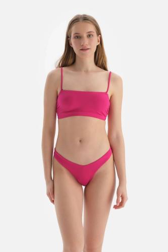 Dagi Bikini Top - Ροζ - Απλό