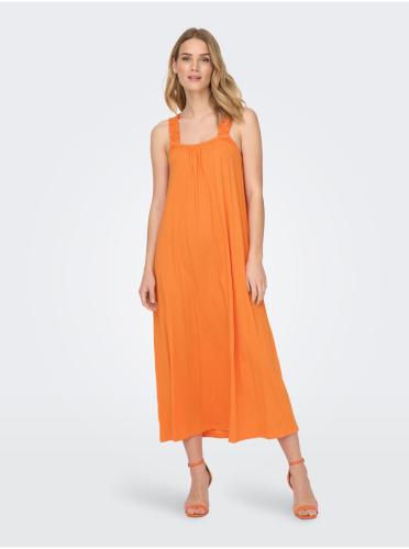 Πορτοκαλί Γυναικείο Φόρεμα ΜΟΝΟ Μάιος - Κυρίες