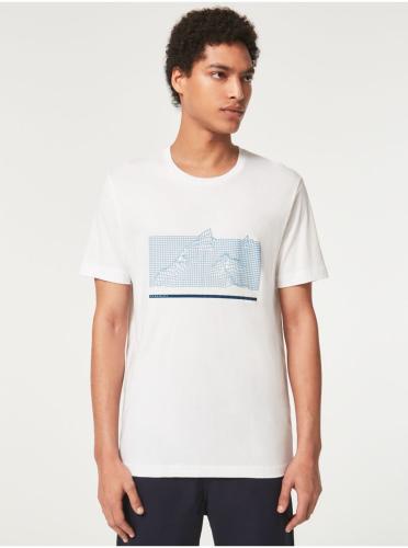 Λευκό Ανδρικό T-Shirt Oakley - Ανδρικά