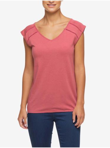 Ροζ Γυναικείο T-Shirt Ragwear Jungie - Γυναικεία