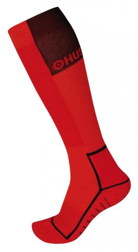 HUSKY Κάλτσες χιονοσκι κόκκινες/μαύρες