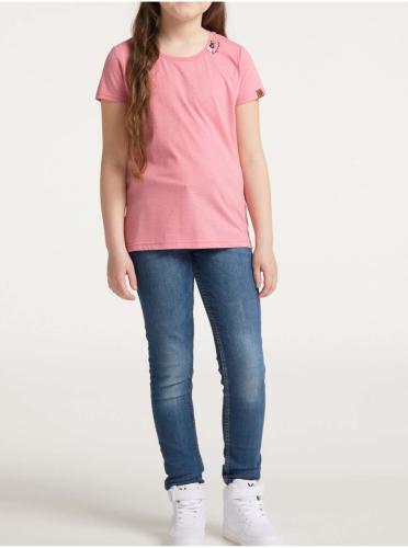 Ροζ Κορίτσια Βασικό T-Shirt Ragwear Violka - Κορίτσια