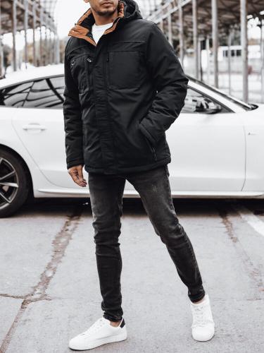 Men's Black Winter Dstreet Jacket