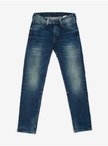 Σκούρο μπλε Ανδρικά Straight Fit Jeans Jeans Kingston Jeans Jeans - Ανδρικά