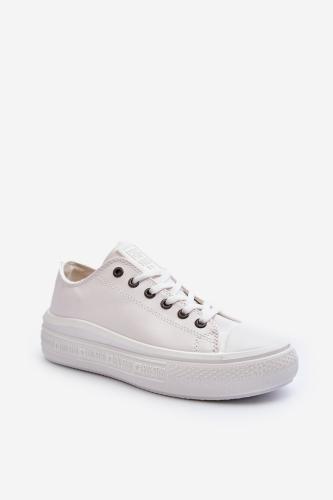 Women's Insulated Low-Top White Big Star MM274029 Sneakers