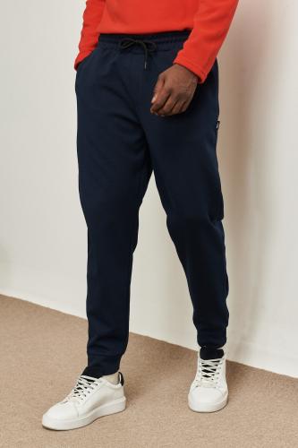 AC&Co / Altınyıldız Classics Men's Navy Blue Standard Fit Normal Cut, Elastic Waist And Legs. Comfortable Sports Sweatpants.