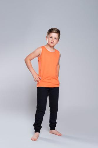 Tytus T-shirt for boys with wide straps - orange