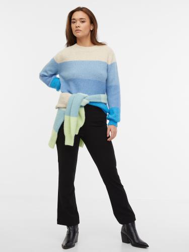 Orsay Blue Women's Striped Sweater - Women
