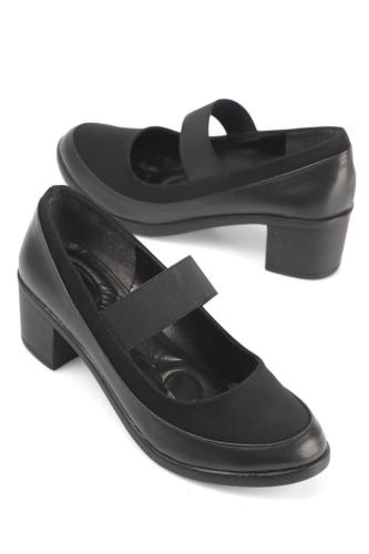 Capone Outfitters Capone Thick Heel Black Women's Shoes