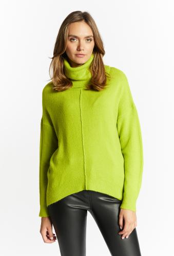 MONNARI Woman's Turtlenecks Asymmetrical Sweater