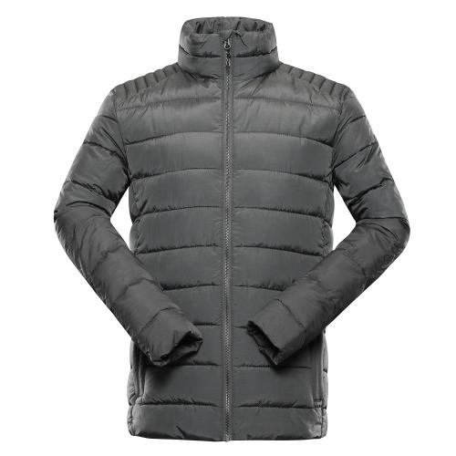 Men's hi-therm jacket ALPINE PRO GARAT dk.gray