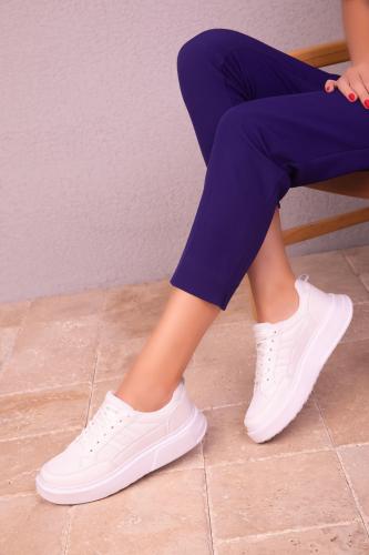 Soho White Women's Sneakers 16880