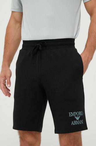 Σορτς lounge Emporio Armani Underwear χρώμα: μαύρο
