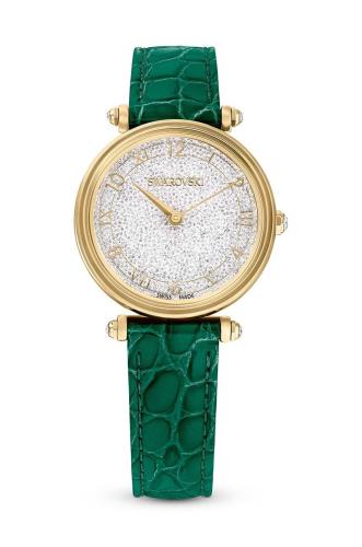 Ρολόι Swarovski CRYSTALLINE WONDER χρώμα: πράσινο