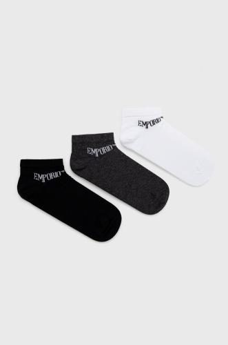 Κάλτσες Emporio Armani Underwear ανδρικες, χρώμα: μαύρο