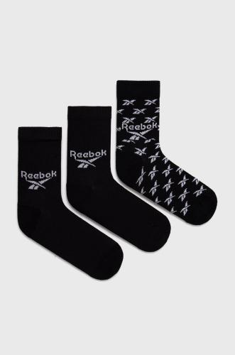 Κάλτσες Reebok Classic χρώμα: μαύρο