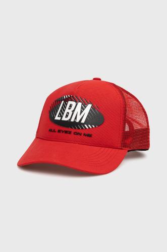 Καπέλο LaBellaMafia χρώμα: κόκκινο
