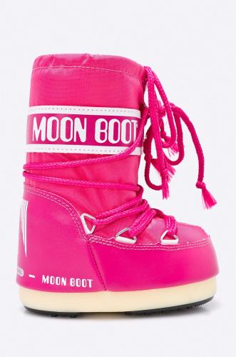 Moon Boot - Μπότες χιονιού dziecięce Nylon Bouganville