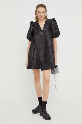 Φόρεμα Stine Goya χρώμα: μαύρο