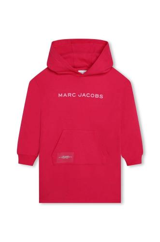 Παιδικό φόρεμα Marc Jacobs χρώμα: κόκκινο