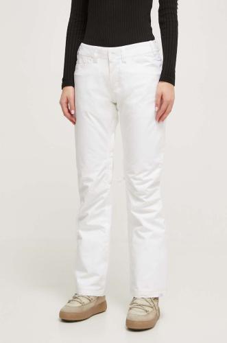Παντελόνι Roxy Backyard χρώμα: άσπρο