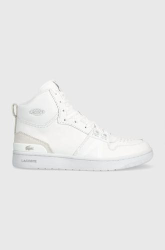 Δερμάτινα αθλητικά παπούτσια Lacoste L001 MID 223 3 SMA χρώμα: άσπρο, 46SMA0032
