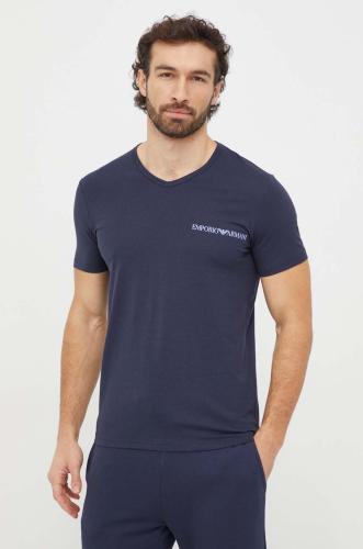 Μπλουζάκι lounge Emporio Armani Underwear 2-pack χρώμα: ναυτικό μπλε