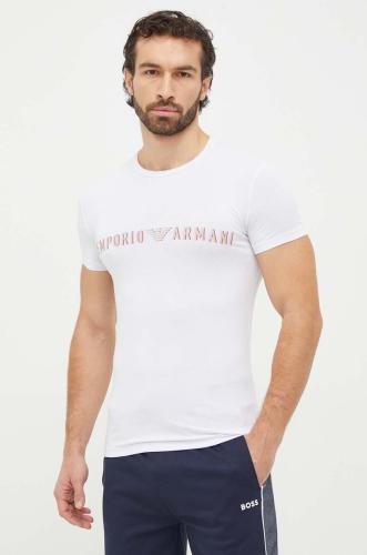 Μπλουζάκι lounge Emporio Armani Underwear χρώμα: άσπρο
