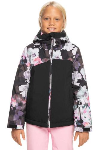 Παιδικό μπουφάν για σκι Roxy GREYWOOD GIRL J SNJT χρώμα: μαύρο