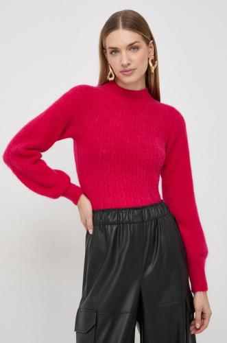 Μάλλινο πουλόβερ Marella γυναικεία, χρώμα: ροζ