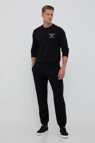 Αθλητική φόρμα lounge Emporio Armani Underwear χρώμα: μαύρο