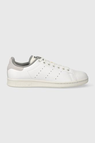 Δερμάτινα αθλητικά παπούτσια adidas Originals STAN SMITH χρώμα: άσπρο