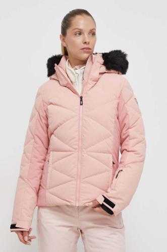 Μπουφάν για σκι Rossignol Staci χρώμα: ροζ