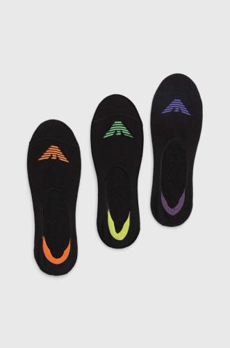 Κάλτσες Emporio Armani Underwear 3-pack χρώμα: μαύρο