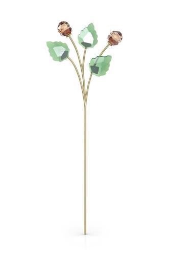 Διακοσμητικό λουλούδι από κρύσταλλα Swarovski Garden Tales Hazelnut
