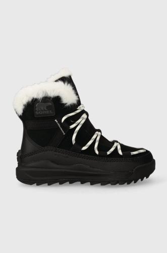 Μπότες χιονιού Sorel ONA RMX GLACY WP NU χρώμα: μαύρο, 2048761010