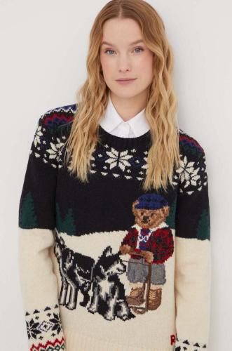 Μάλλινο πουλόβερ Polo Ralph Lauren γυναικεία