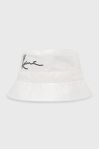 Βαμβακερό καπέλο Karl Kani χρώμα: άσπρο