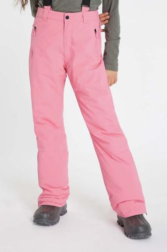 Παιδικό παντελόνι σκι Protest χρώμα: ροζ