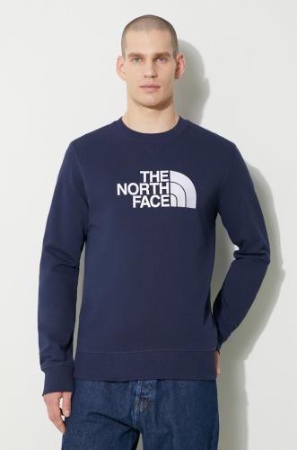 Βαμβακερή μπλούζα The North Face M Drew Peak Crew Light χρώμα: ναυτικό μπλε, NF0A4T1E8K21