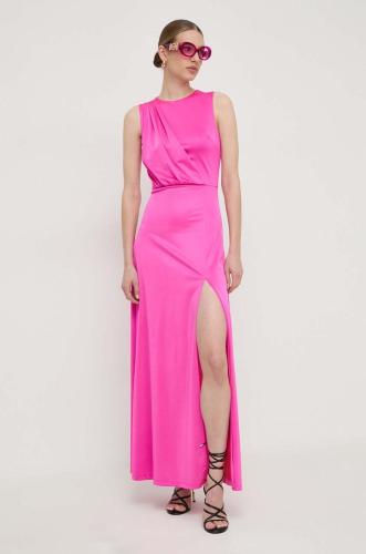 Φόρεμα Silvian Heach χρώμα: ροζ