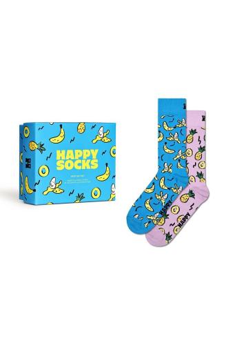 Κάλτσες Happy Socks Gift Box Fruits Socks 2-pack