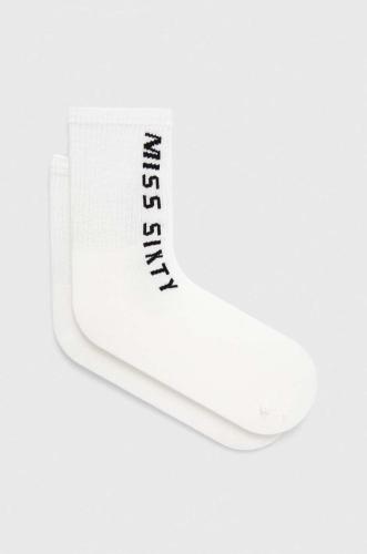 Κάλτσες Miss Sixty χρώμα: άσπρο