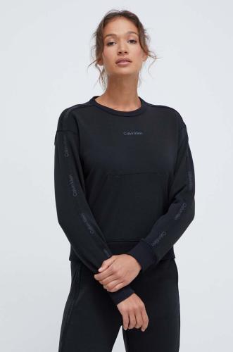 Μπλούζα Calvin Klein Performance χρώμα: μαύρο