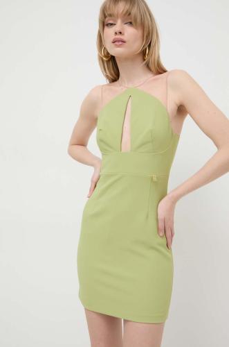 Φόρεμα Elisabetta Franchi χρώμα: πράσινο